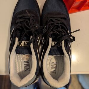 Men's Athletic Shoes - Black and White